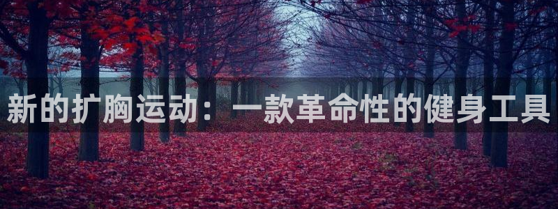 意昂体育4招商电话:新的扩胸运动:一款革命性的健身工具